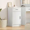 vidaXL Sideboard avec tiroirs blanc 40 x 40,5 x 75 cm Bois Voir les images du produit 1