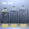deluxe4home® 3 tlg. Hartschalenkofferset Reisekoffer Koffer Produktbild-Vorschau 3