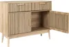 HowHomely | Commode - Buffet - 100 x 35 x 80 cm - Beige - Voir les images du produit 6