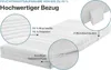 Komfort-SAN® Härtegrad H3 (RG 50) 80 x 190 cm mit Produktbild-Vorschau 8
