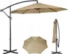 Poszycie Na Parasol Ogrodowy 8 Ramion 300Cm Khaki Wymienne Podgląd zdjęcia produktu 2