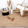 Volero - Jute Teppich Quadrat - Fair Natur - 120x120 cm - Produktbild-Vorschau 6