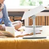Laptop Bett Tablett Tisch, Höhe Winkel einstellbar Laptop Produktbild-Vorschau 2