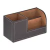 relaxdays Schreibtisch Organizer Kunstleder Produktbild-Vorschau 9