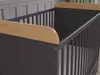 Detská postieľka 120x60 cm so zásuvkou a matracom - detská Náhľad obrázku produktu 11