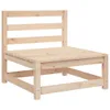 vidaXL Gartensofas ohne Armlehnen 3 Stk. 70x70x67 cm Produktbild-Vorschau 4