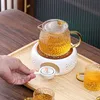 Teewärmer aus Keramik, Stövchen für Glas Teekanne, Teelicht Produktbild-Vorschau 6