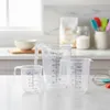 3tlg. Messbecher Set aus Kunststoff Maßbecher mit Messskala Produktbild-Vorschau 2
