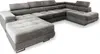 A large, U-shaped sectional sofa is shown against a white background. Produktbild-Vorschau