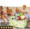 Termo piknikový koš skládací – velký izolovaný košík jako Náhled obrázku produktu 4