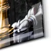 DEQOART Glasbild Echtglas 60x90 cm 'Königliche Strategie' Produktbild-Vorschau 5
