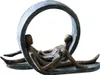 Casablanca by Gilde Dekofigur Skulptur Auszeit broncefinish Produktbild-Vorschau 1