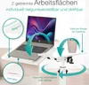 ELONEO mobiler Betttisch auf Rollen, Stehtisch Produktbild-Vorschau 3