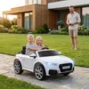HOMCOM Kinder Elektroauto 12V Kinderauto mit 2,4G Produktbild-Vorschau 2