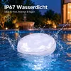 Poolleuchte Solar Schwimmende, wasserdicht IP67, 9 Farben Produktbild-Vorschau 3