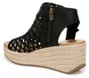 Blowfish Keilsandaletten LORRAH ROPE Damen Textil & Produktbild-Vorschau 18