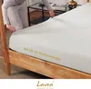 Lavea Spannbettlaken Jersey Baumwolle Elfenbein 120x200cm Produktbild-Vorschau 4