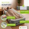 Juskys Luftmatratze Sapri M in Grau / Anthrazit - 1 Produktbild-Vorschau 5