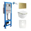 Lavita LAV 101 Vorwandelement für WC 40cm + Wand Hänge Produktbild-Vorschau 1