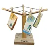 Wäschespinne Geldgeschenkverpackung für Wünsche & Hochzeit Produktbild-Vorschau 6