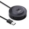 Ugreen HUB 4in1 USB-A - 4xUSB-A 2.0 480Mb/s 1m schwarz Produktbild-Vorschau 12