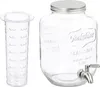 Relaxdays Getränkespender mit Fruchteinsatz, Limobehälter 4 Produktbild-Vorschau 5