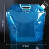 4 x kanister na vodu skladací 5L Prenosná nádoba na pitnú Náhľad obrázku produktu 3