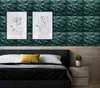 A bedroom scene with a bed, wall panels, and artwork. Anteprima dell’immagine prodotto