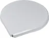 A white lid with a textured surface on a white background. Produktbild-Vorschau