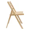 Holz Klappstuhl natur belastbar bis 100 kg - 79 x 59 cm - Produktbild-Vorschau 6