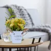 Relaxdays Kunstblumen im Topf, 3er Set künstliche Pflanzen, Produktbild-Vorschau 6