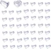 50 Stück Ohrring Verschluss, Transparent Universal Ohrring Produktbild-Vorschau 1