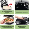 Gourmetmaxx 12282, 1 Pizza/Pizzen, Schwarz, 400 °C, 0,8 m, Produktbild-Vorschau 3