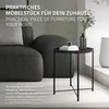 ML-Design Beistelltisch mit abnehmbarem Tablett, Ø 45x52 Produktbild-Vorschau 4