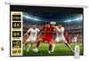 HOMCOM Beamer Leinwand 221x15cm 100 Zoll 16:9 HD 4K Motor Produktbild-Vorschau 1