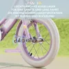 Habib Mädchenfahrrad 12 14 16 Zoll | Puppensitz Helm Produktbild-Vorschau 5