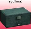 Elegante scatola portagioie, verde Anteprima dell’immagine prodotto 13