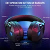 A marketing image of a gaming headset with feature callouts. Produktbild-Vorschau
