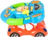 A toy steering wheel on top of a toy car. Náhľad obrázku produktu