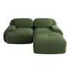 Clinvia 82'' Ecksofa aus weichem Cordstoff, modular Produktbild-Vorschau 10