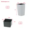 nabbi Blumentopf aus Kunststoff DRTS300 30 cm - Weiß Produktbild-Vorschau 7