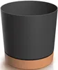 Doniczka TUBOS PM z miską antracyt/brąz mat 14,8 cm Podgląd zdjęcia produktu 7