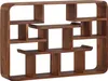 FineBuy Nástěnná police 80x55x15 cm Sheesham masiv Závěsná Náhled obrázku produktu 6