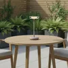 Lampe à poser de luxe Mykonos - Taupe - H26 x Ø11 Voir les images du produit 3