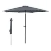 Sonnenschirm Ø300 cm UPF 50+ beidseitig um 30° knickbar Produktbild-Vorschau 10