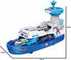 Nave della Polizia Effetti Luce Suono Auto Set Blu Anteprima dell’immagine prodotto 2
