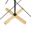 The Living Store Weihnachtsbaum Metall mit Holzständer Produktbild-Vorschau 5