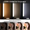 Ręczna lampa wypełniająca LED z tubą wideo 3200K-5500K, z Podgląd zdjęcia produktu 2