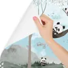 Muralo Selbstklebende Fototapete für Kinder PANDAS Pflanzen Produktbild-Vorschau 3