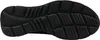 The sole of a black shoe is shown from an underneath view against a white background. Produktbild-Vorschau